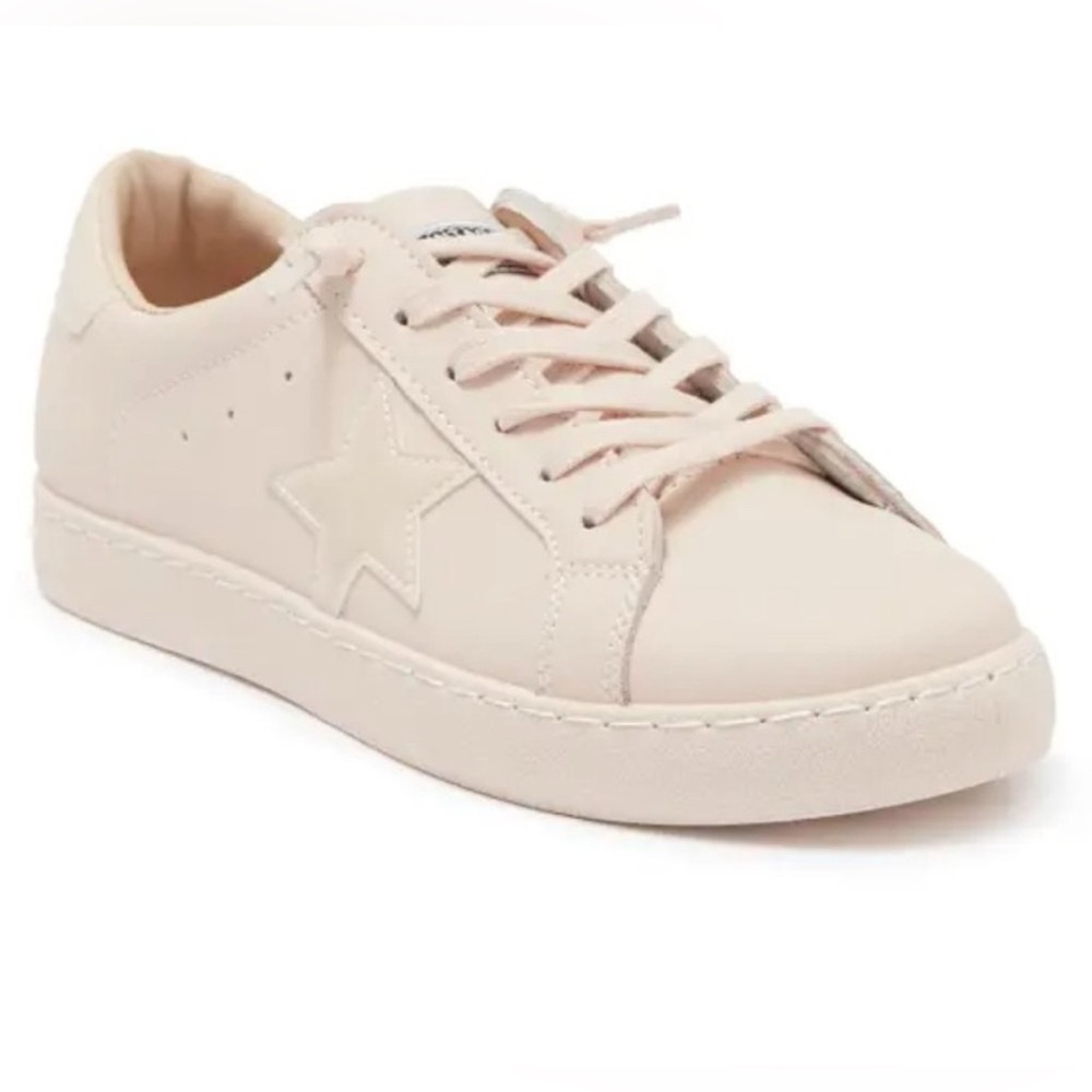 Vintage Havana Pale Pink Star Lace-Up Sneakers